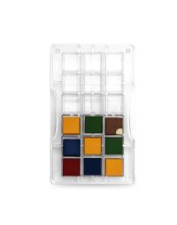 Stampo 18 cioccolatini quadrati