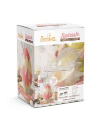 Kit Splash 2 Stampi per Uova di cioccolato da 250g in policarbonato e 4 molle