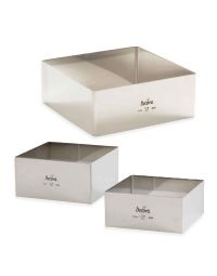 Sagome quadrate inox varie misure Decora