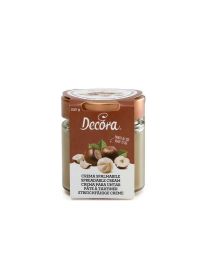 Crema spalmabile gusto Nocciola pronta all'uso 230 g Decora