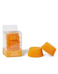 75 Pirottini in carta forno arancio per muffin Ø5 x h3,2 cm Decora