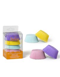 75 Pirottini in carta colori pastello per cottura muffin Ø5 x h 3,2 cm Decora