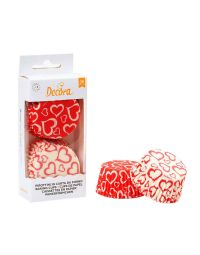 Confezione da 36 pirottini Love Decora