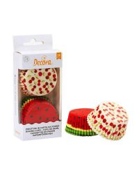 Confezione da 36 pirottini Summer fruits Decora