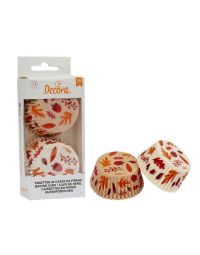 36 Pirottini per muffin in carta Autunno Decora Ø 5 cm