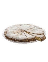 Vassoio da pasticceria Stella Ø33 cm con dolce fatto in casa