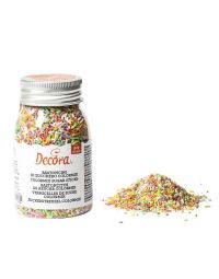 Codette di zucchero multicolore per decorazioni 90 g Decora