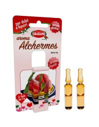 Aroma liquido per dolci gusto Alchermes 4g 2 fialette