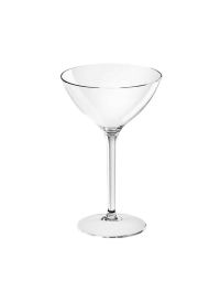 Set 6 Coppe cocktail Martini policarbonato 300cc 