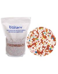 Perline di zucchero colormix per decorazione 1kg Bakery