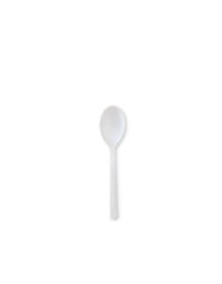 Cucchiaini finger food in CPLA compostabili bianchi 10,5 cm