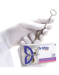 100 Guanti medicali nitrile Multipro N-White taglie a scelta