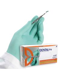100 Guanti medicali lattice Multipro Dental grip taglie a scelta