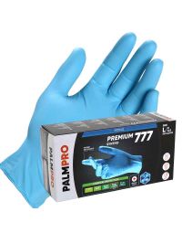 100 Guanti nitrile azzurro Icoguanti PalmPro Premium 777 Syntho