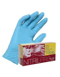 Guanti nitrile azzurri Icoguanti Nitril Pro Plus taglie a scelta