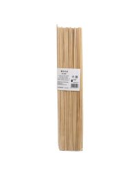 100 Stecconi di legno 40cm di bambù senza punta Ø4mm