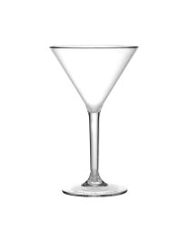 Coppa Martini cocktail infrangibile in policarbonato riutilizzabile 220cc