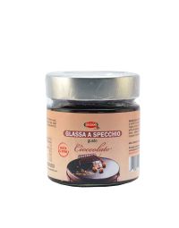 Glassa a specchio pronta all'uso gusto Cioccolato 300 g senza glutine