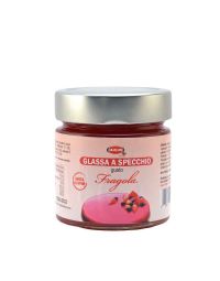 Glassa a specchio pronta all'uso gusto Fragola 300 g senza glutine