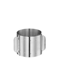 Coppapasta in acciaio inox regolabile da 7 a 9 cm h 5,5 cm