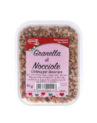 Granella di nocciole tostate per decorare 50 g