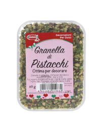 Granella di pistacchi per decorare dolci e salati 40 g