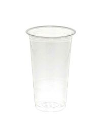 50 Bicchieri Tumbler Kristal monouso in plastica PET trasparente 350cc