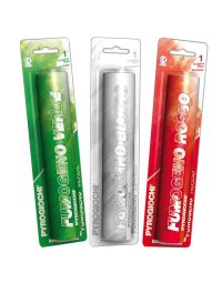 Set di 3 fumogeni Pyrogiochi colori Italia rosso bianco e verde