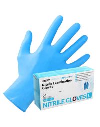 100 Guanti nitrile medicali monouso Kingfa blu