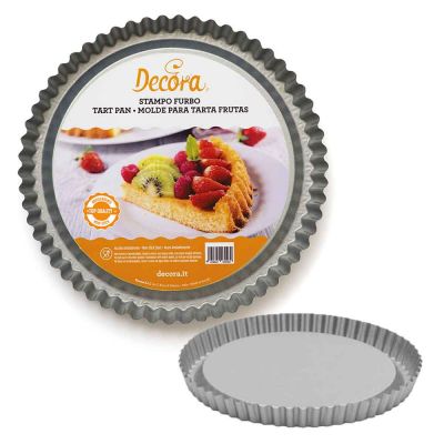 Stampo rettangolare per crostata con fondo removibile 35x11 - PapoLab