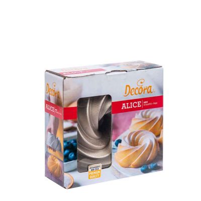 Stampo a cuore antiaderente per dolci mini Alice Ø10 h5 cm 