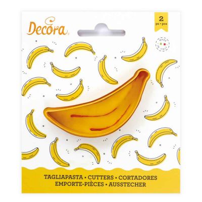 Cutters Tagliapasta in plastica frutta banana Decora