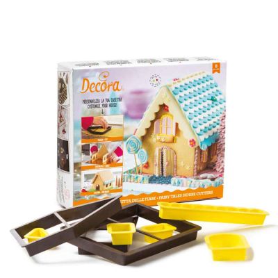 Cutters Tagliapasta in plastica per casa delle fiabe 3D Decora