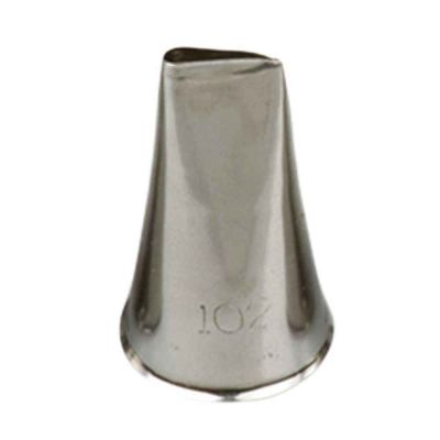 Beccuccio cornetto Petalo 102 in acciaio inox Ø1,7 x 3 cm