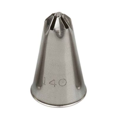 Beccuccio cornetto fiore 140 in acciaio inox Ø1,8 x 3,2 cm