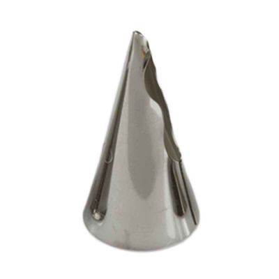 Beccuccio cornetto specialità frill 030 in acciaio inox Ø1,8 x 3,5 cm
