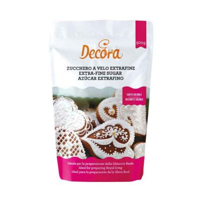 Zucchero a velo extrafine 500 g Decora