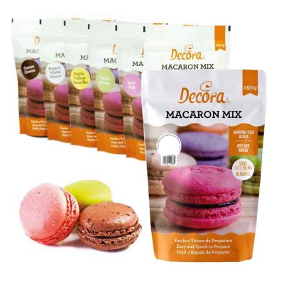 Preparato Macarons in polvere 250 g Decora