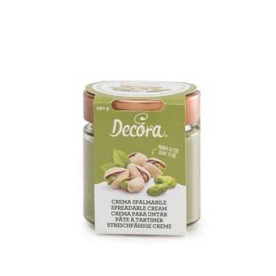 Crema spalmabile gusto Pistacchio pronta all'uso 230 g Decora