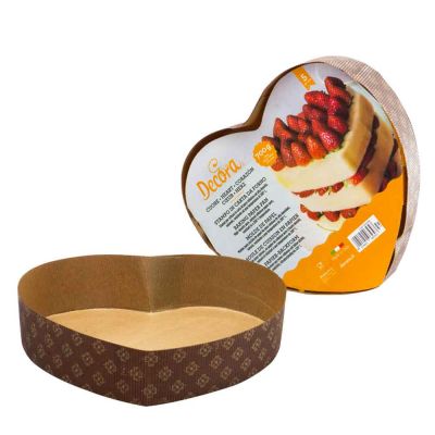 Stampi Cuore in carta da forno 700g Decora