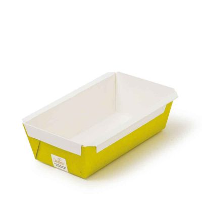 Stampi vaschette da forno per Plumcake in carta M 19,5 x 9,5 x 5,5 h cm Decora