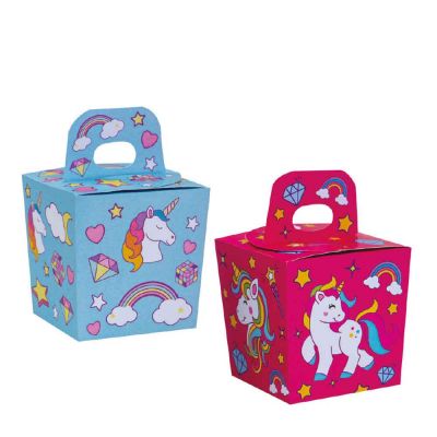 Candy Box Unicorno 6x6x10,5h cm Decora