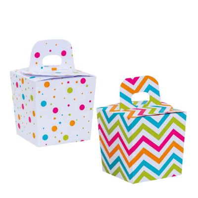 Candy Box Pois 6x6x10,5h cm Decora