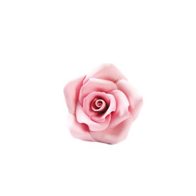 56 Decorazioni Rose piccole rosa in zucchero Bakery
