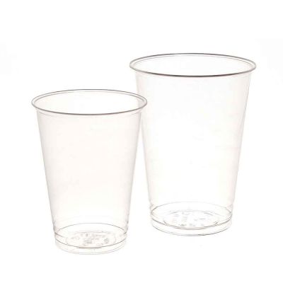 Bicchieri compostabili in PLA trasparente DOpla GREEN