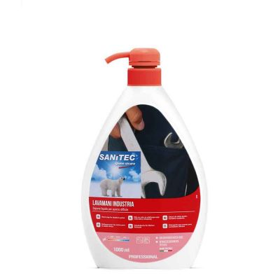 Lavamani industria sapone liquido per mani industriale Sanitec 1 L