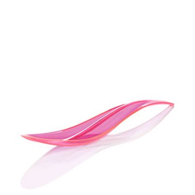 Cucchiaini di plastica design fashion Poloplast Wave fucsia