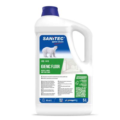 Igienic Floor detergente profumato menta e limone per pavimenti Sanitec 5 L