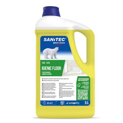 Igienic Floor detergente profumato fiori d'arancio per pavimenti Sanitec 5 L