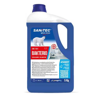 Bakterio disinfettante battericida e fungicida Sanitec 5 L